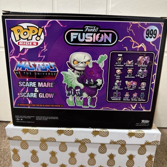 Funko Fusion Scare Mare & Scare Glow 999 MOTU Funko Pop Ride Vinyl Figure - Picture 3 of 3